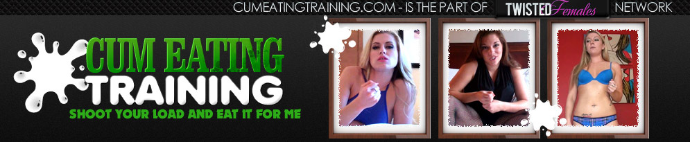 Cum Eating Training